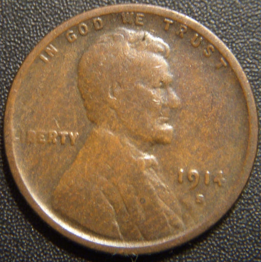 1914-S Lincoln Cent - Very Good