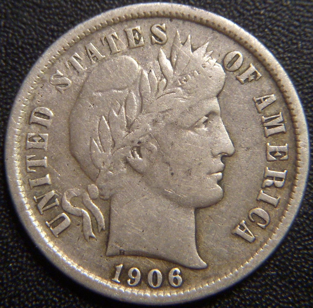 1906-O Barber Dime - Fine