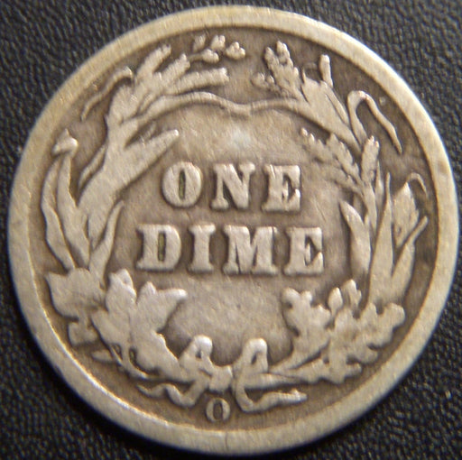 1907-O Barber Dime - Very Good