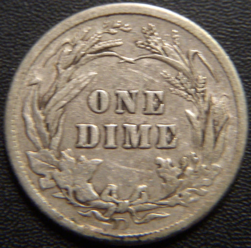 1910-D Barber Dime - Fine