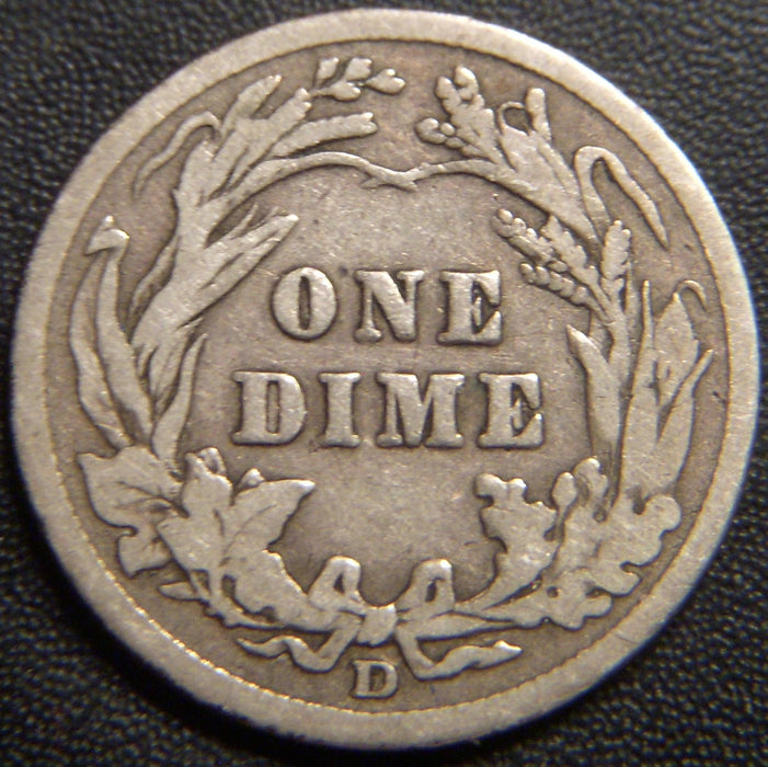 1911-D Barber Dime - Fine