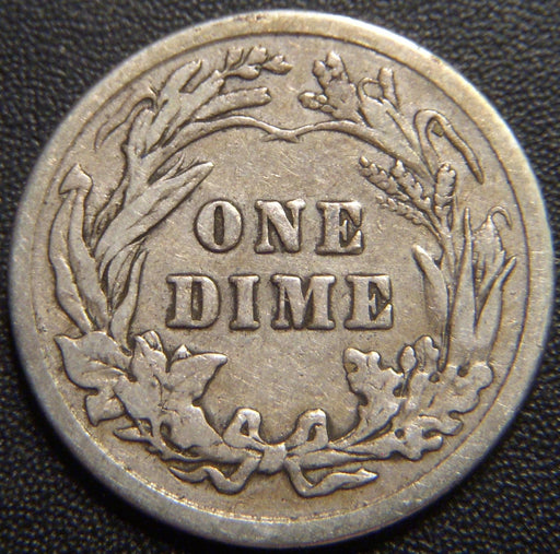 1912 Barber Dime - Fine