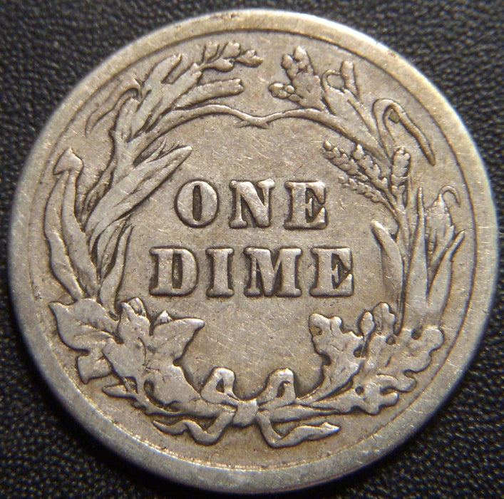 1912 Barber Dime - Fine