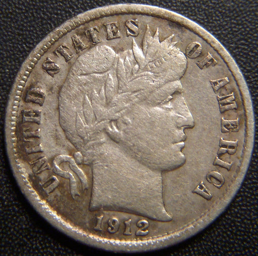 1912-S Barber Dime - Fine