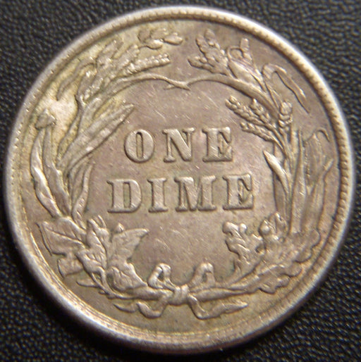 1913 Barber Dime - Extra Fine