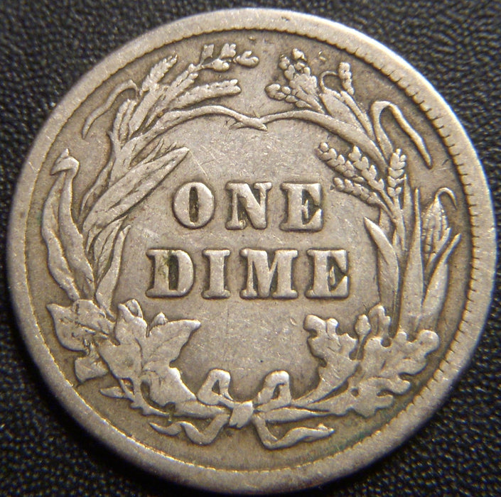 1914 Barber Dime - Fine