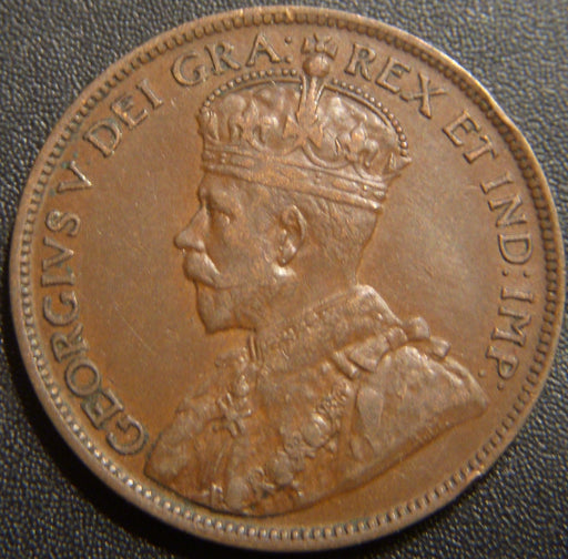 1916 Canadian Large Cent - Extra Fine