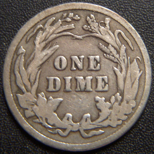 1915 Barber Dime - Very Good