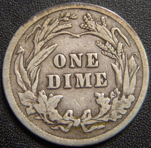 1916 Barber Dime - Fine