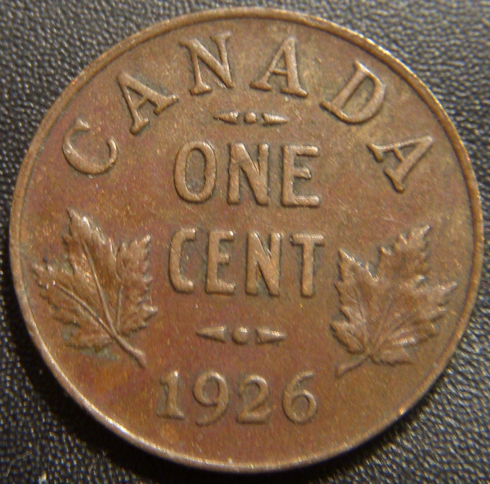 1926 Canadian Cent - Extra Fine