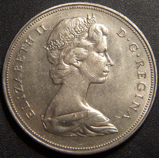 1971 Canadian $1 Dollar British Columbia - EF/AU