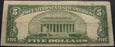 1934A $5 Silver Certificate - FR# 1651