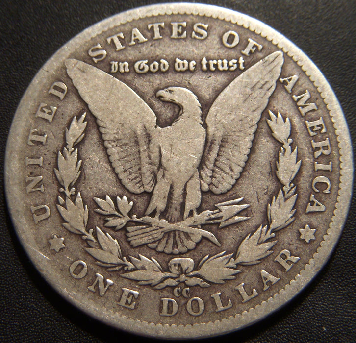 1890-CC Morgan Dollar - Very Good