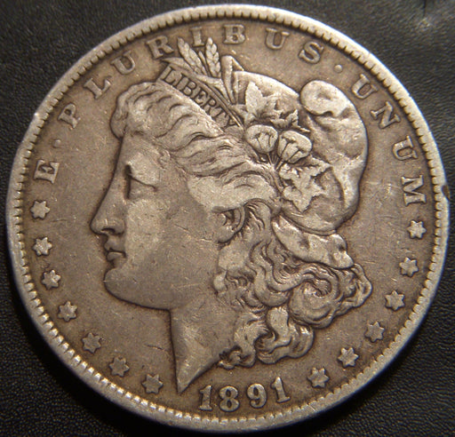 1891 Morgan Dollar - Fine