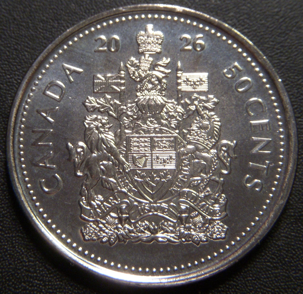 2026 Canadian Half Dollar - Uncirculated