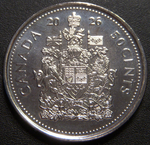 2026 Canadian Half Dollar - Uncirculated