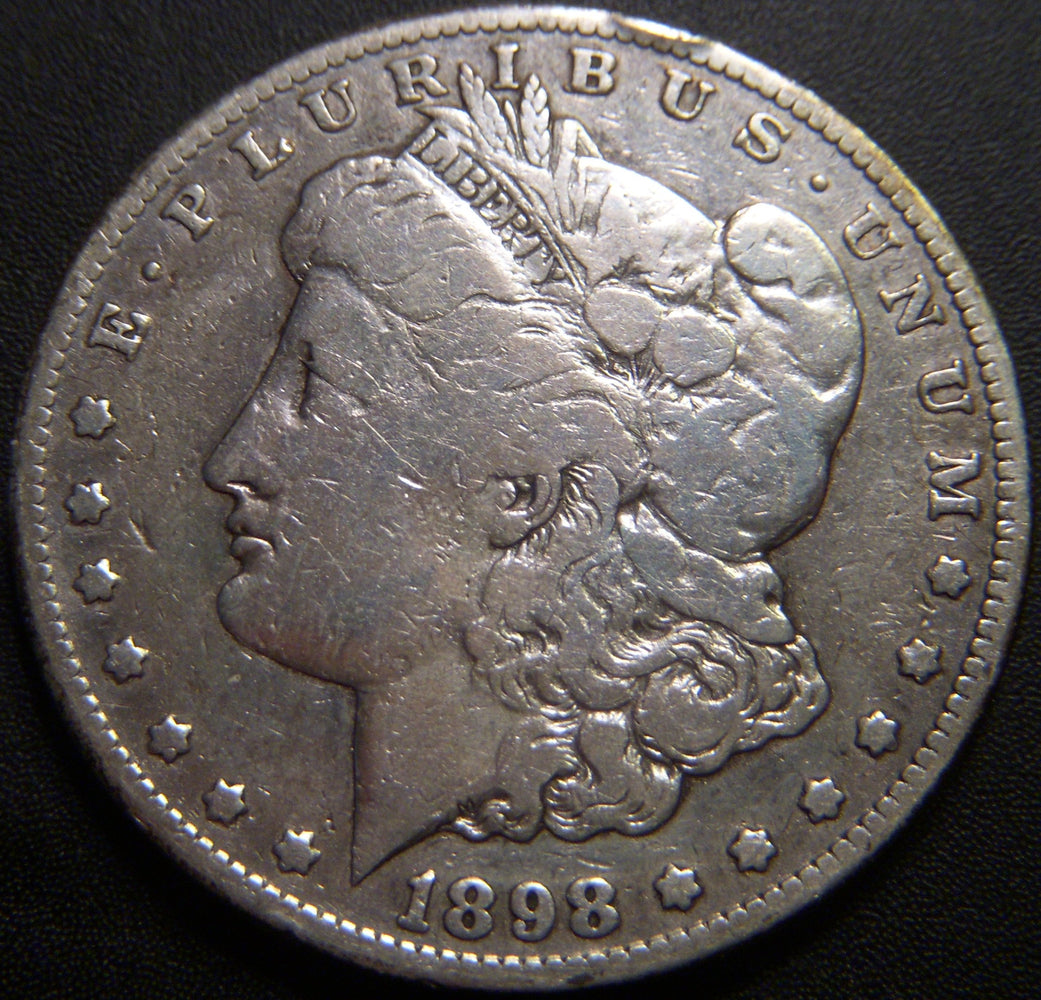 1898-S Morgan Dollar - Very Good