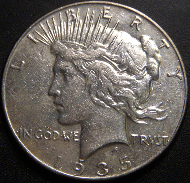 1935 Peace Dollar - Very Fine