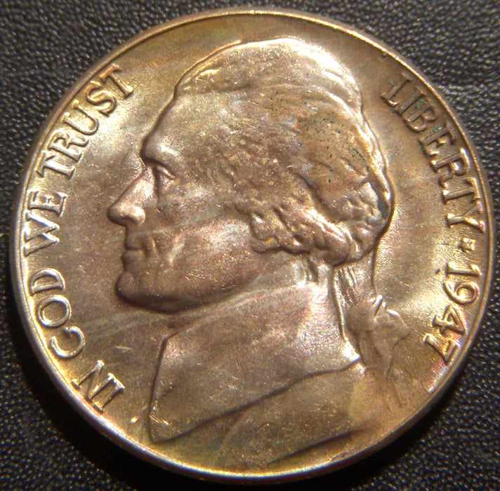 1947-D Jefferson Nickel - Uncirculated