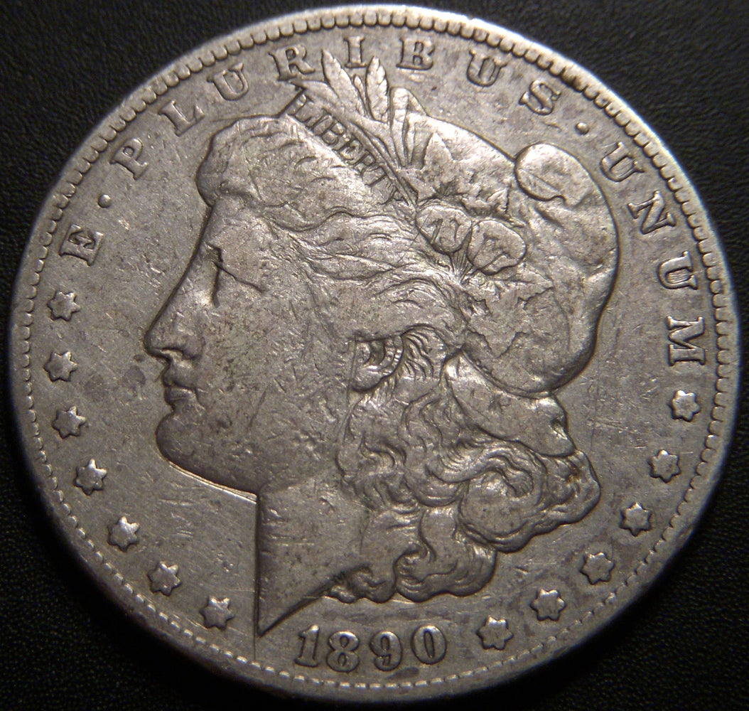 1890-CC Morgan Dollar - Very Good