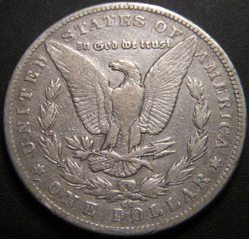 1890-CC Morgan Dollar - Very Good