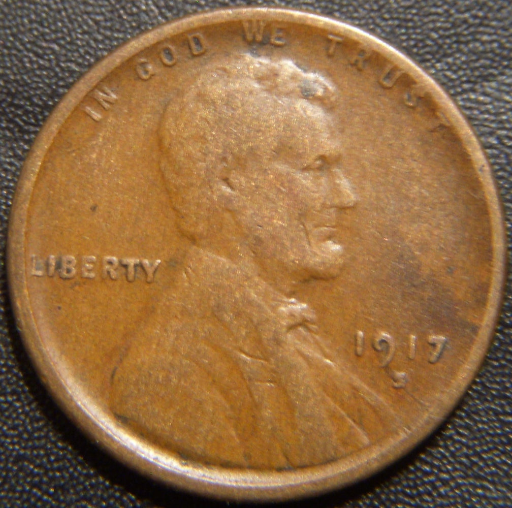 1917-S Lincoln Cent - Very Fine