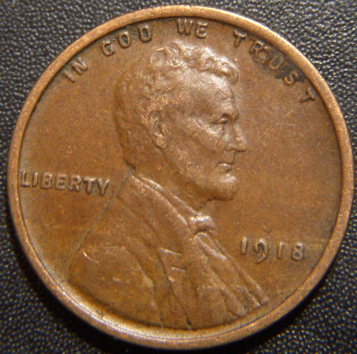 1918 Lincoln Cent - Extra Fine