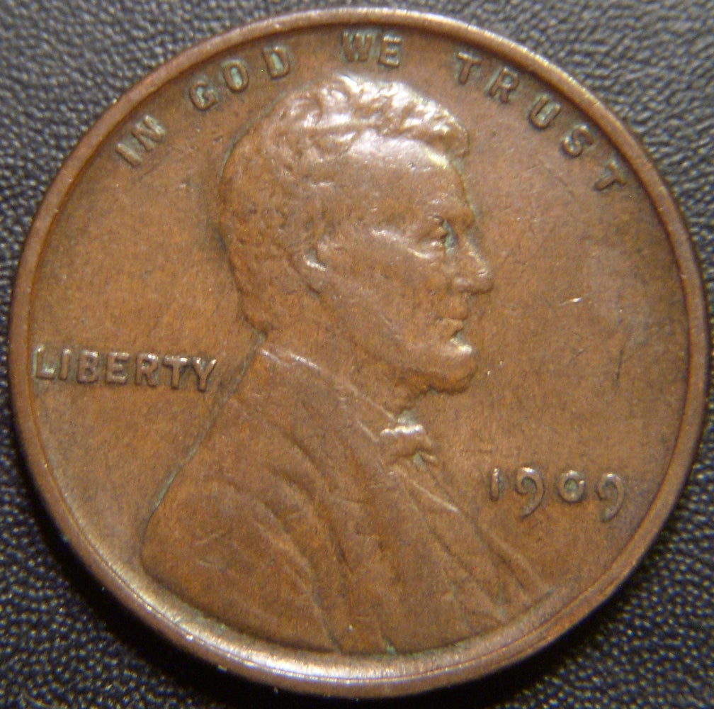 1909-VDB Lincoln Cent - AU