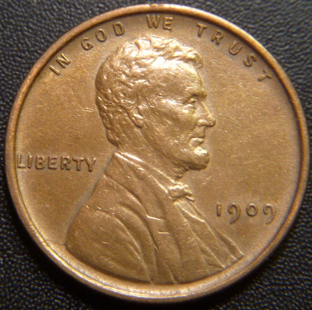 1909-VDB Lincoln Cent - AU