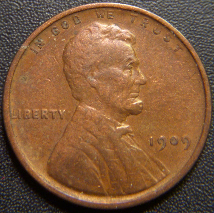 1909-VDB Lincoln Cent - Extra Fine
