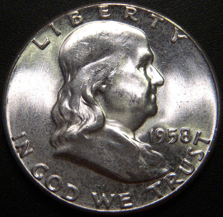 1958 Franklin Half Dollar - Uncirculated