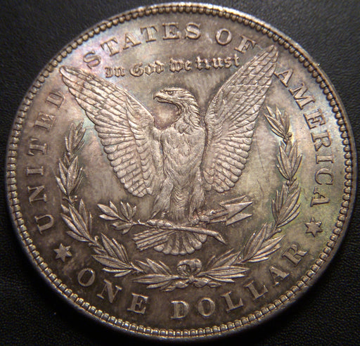 1878 Morgan Dollar - 7 Tail Feathers Uncirculated