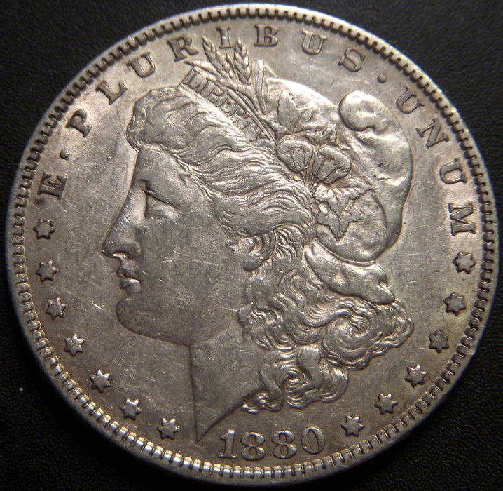 1880-O Morgan Dollar - Extra Fine