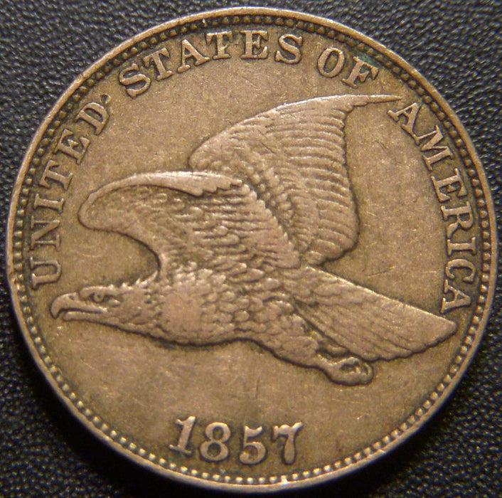 1857 Flying Eagle Cent - Very Fine