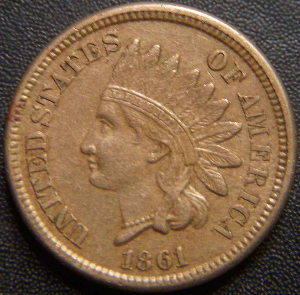 1861 Indian Head Cent - Extra Fine