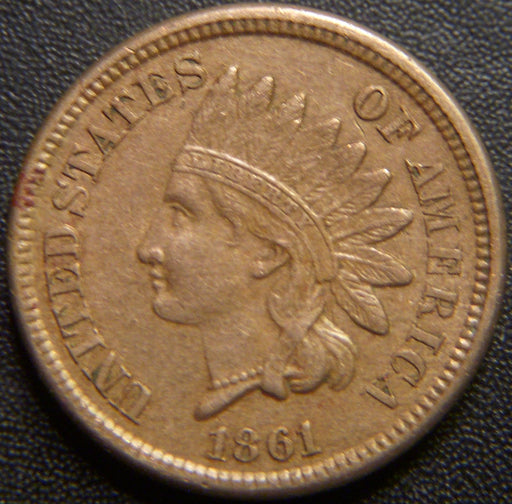 1861 Indian Head Cent - Extra Fine