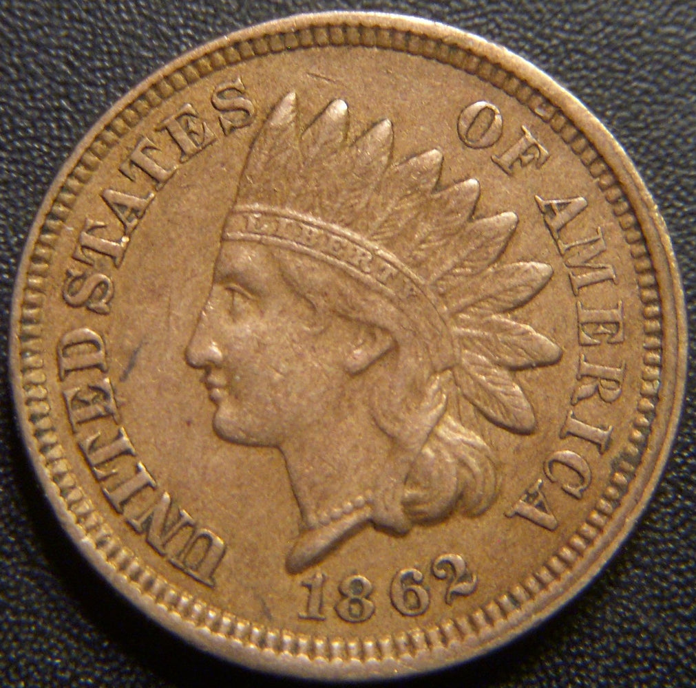 1862 Indian Head Cent - Extra Fine