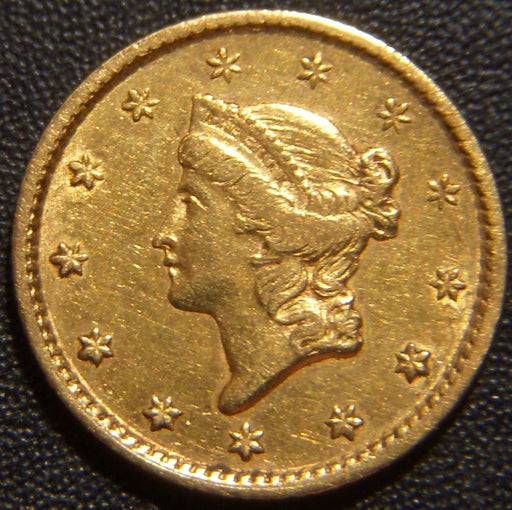 1853 $1 Gold Piece - Type 1 Extra Fine