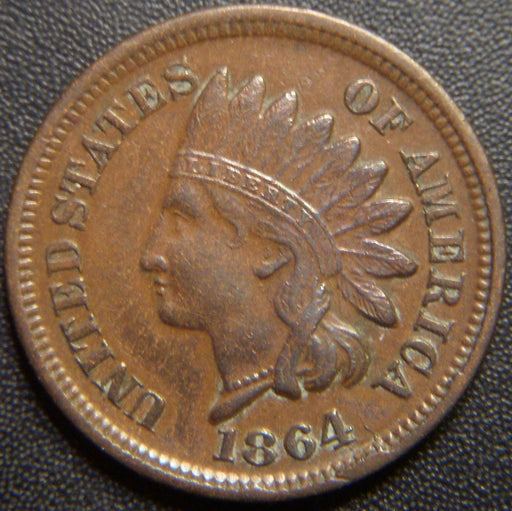1864 Indian Head Cent - Bronze Extra Fine