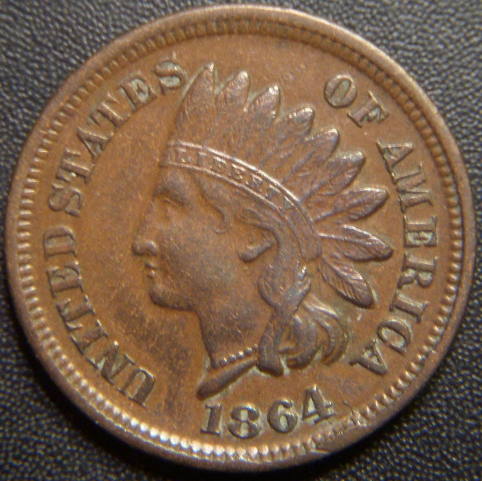 1864 Indian Head Cent - Bronze Extra Fine