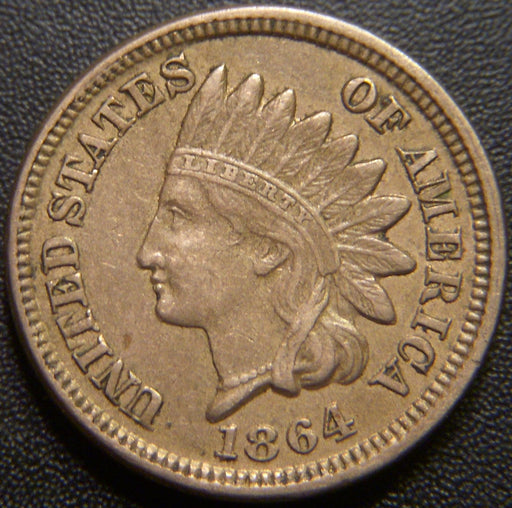 1864 Indian Head Cent - Copper Nickel Extra Fine