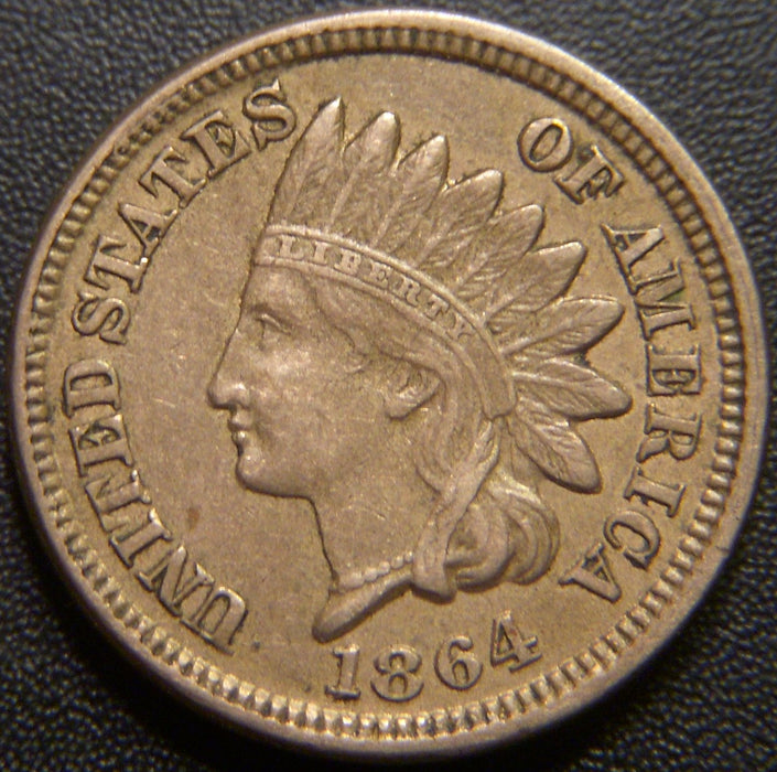 1864 Indian Head Cent - Copper Nickel Extra Fine