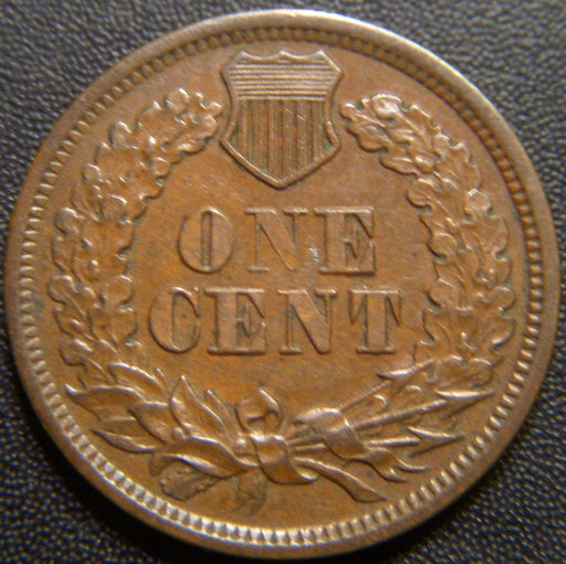 1864L Indian Head Cent - Extra Fine