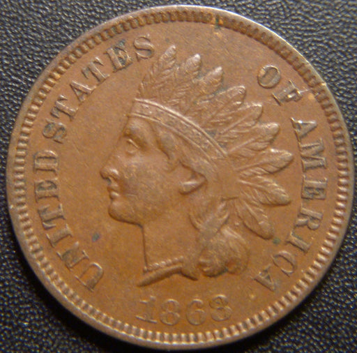 1868 Indian Head Cent - Very Fine