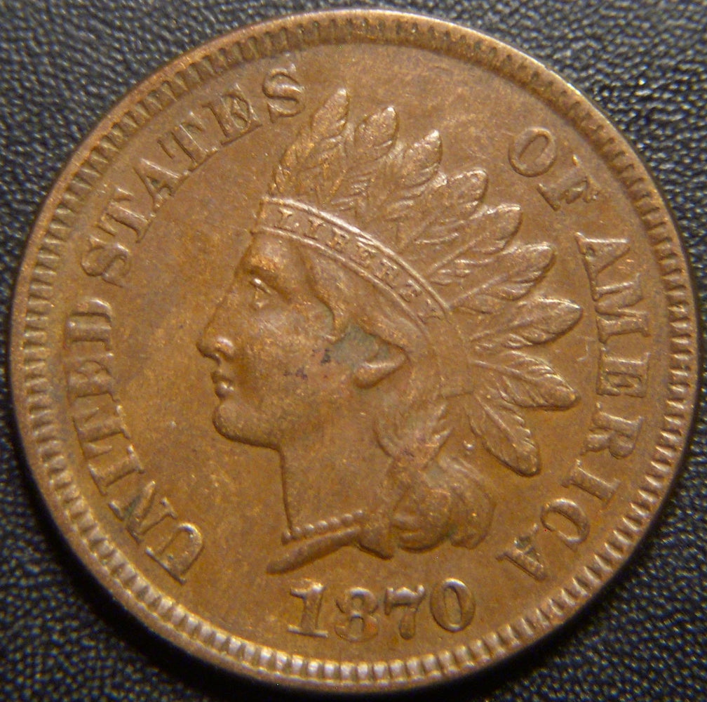 1870 Indian Head Cent - Extra Fine