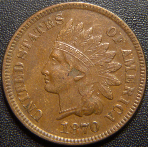 1870 Indian Head Cent - Extra Fine