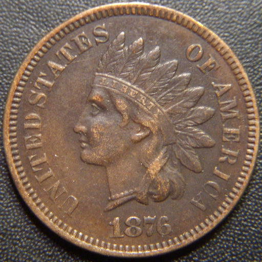 1876 Indian Head Cent - Very Fine