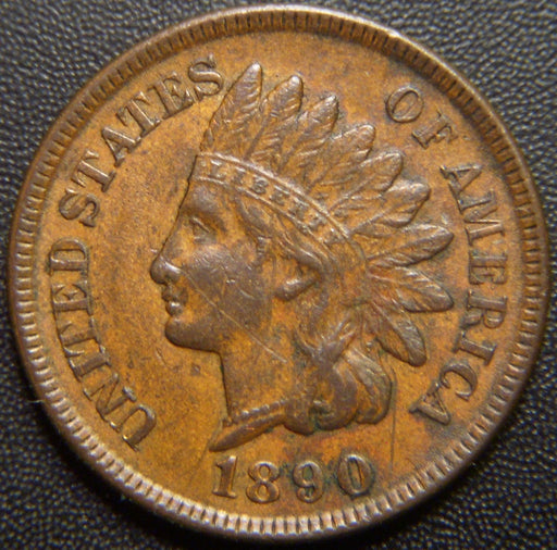 1890 Indian Head Cent - Extra Fine