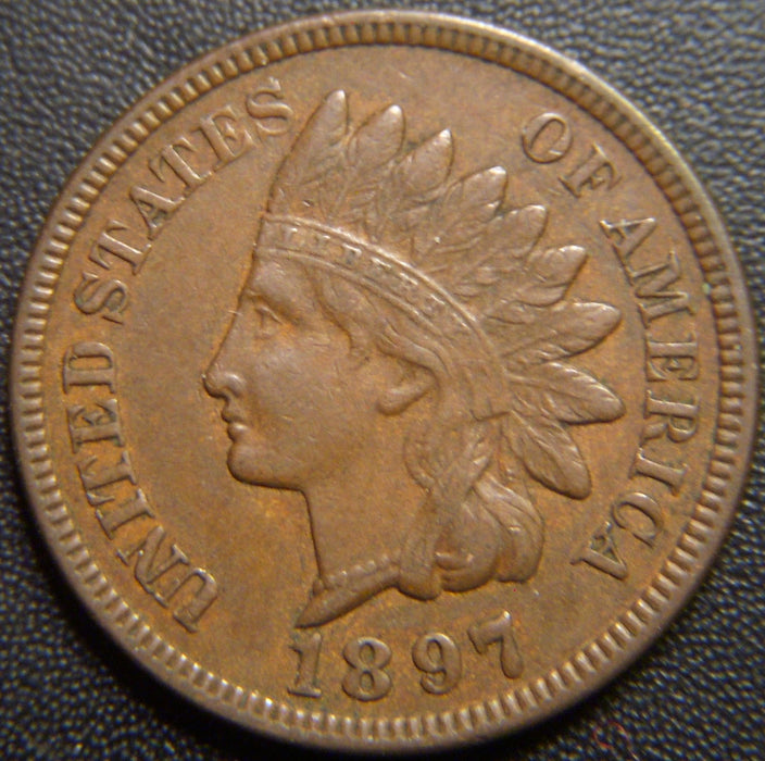 1897 Indian Head Cent - Extra Fine