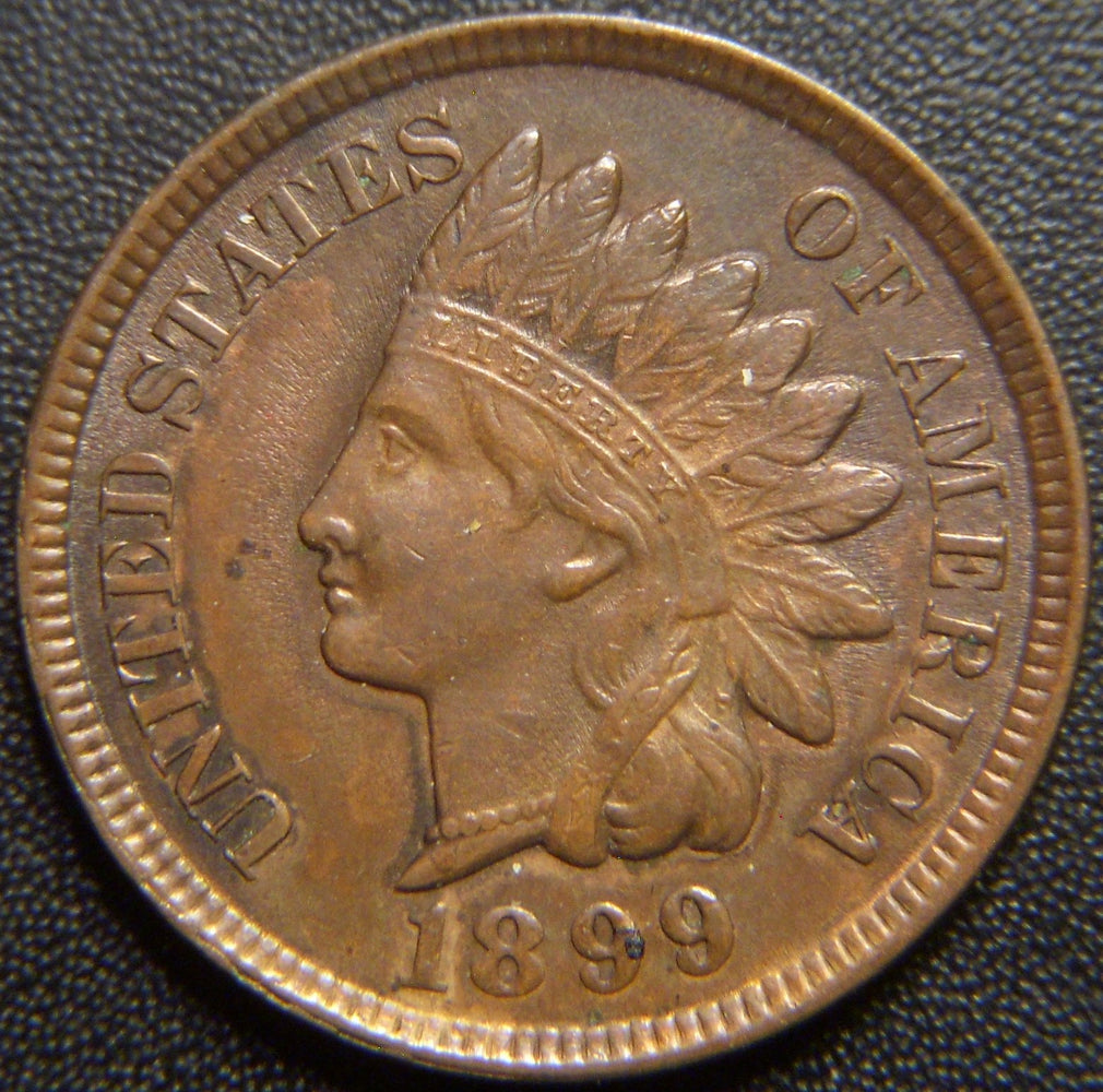 1899 Indian Head Cent - AU